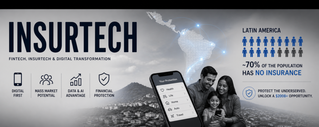 InsurTech startup Latin America digital insurance protection gap